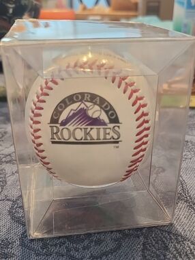 Colorado Rockies Logo Ball